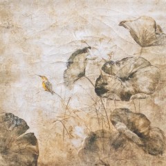 NENUFARES & COLIBRIS (120x120cm) NENUFARES & COLIBRIS (120x120cm)